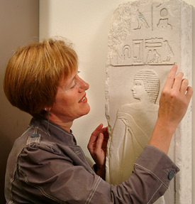 Egyptian archaeologist Willeke Wendrich